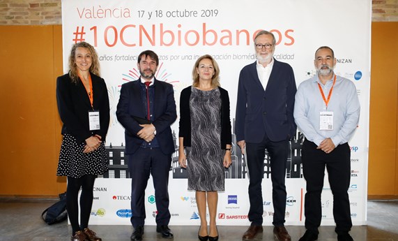 La Red Nacional de Biobancos conmemora su décimo aniversario con un Congreso en Valencia que organiza con CIBERES, RVB y FISABIO
