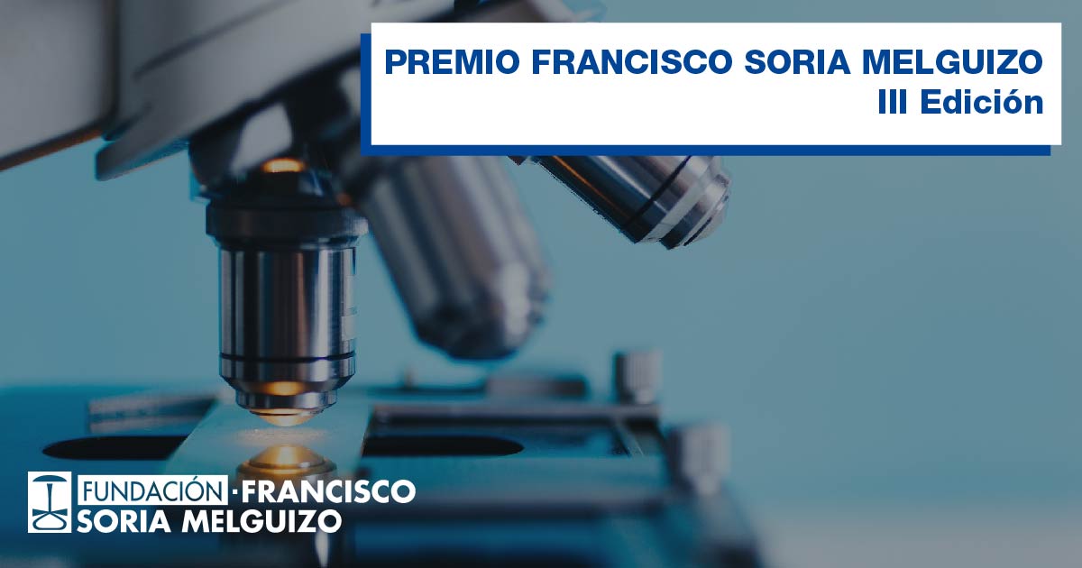 Abierto el plazo de presentación de candidaturas a la tercera edición del Premio Francisco Soria Melguizo