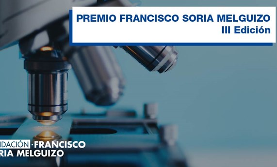 Abierto el plazo de presentación de candidaturas a la tercera edición del Premio Francisco Soria Melguizo Abierto el plazo de presentación de candidaturas a la tercera edición del Premio Francisco Soria Melguizo