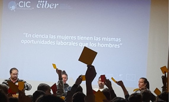 El CIC y el CIBER unen fuerzas para acercar la ciencia a las adolescentes en el 11F El CIC y el CIBER unen fuerzas para acercar la ciencia a las adolescentes en el 11F