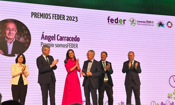 Ángel Carracedo y Orphanet, reconocidos en los Premios FEDER 2023 Ángel Carracedo y Orphanet, reconocidos en los Premios FEDER 2023