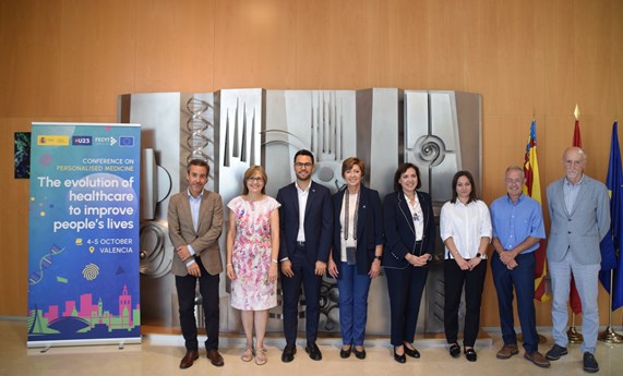 Responsables de los tres ejes de IMPaCT presentan sus resultados en una conferencia sobre medicina personalizada de la UE Responsables de los tres ejes de IMPaCT presentan sus resultados en una conferencia sobre medicina personalizada de la UE
