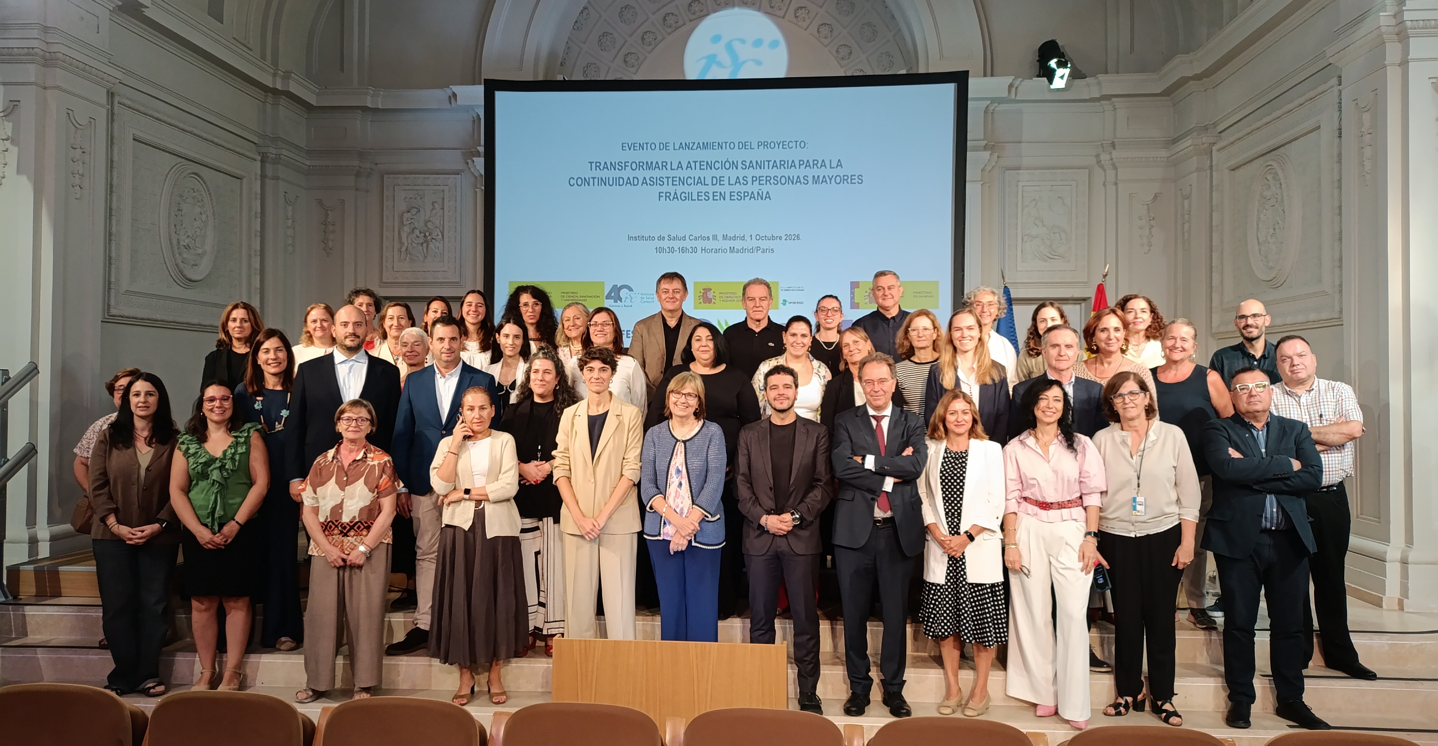 CIBERFES impulsa un proyecto europeo para transformar la atención a las personas mayores frágiles
