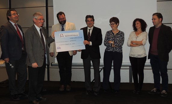 La Fundación Contra la Hipertensión Pulmonar entrega 80.000 euros al Instituto de Salud Carlos III y al CIBERES para la investigación sobre esta enfermedad